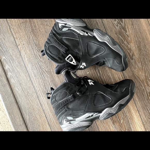 Jordan 8 black and grey - Picture 1 of 3